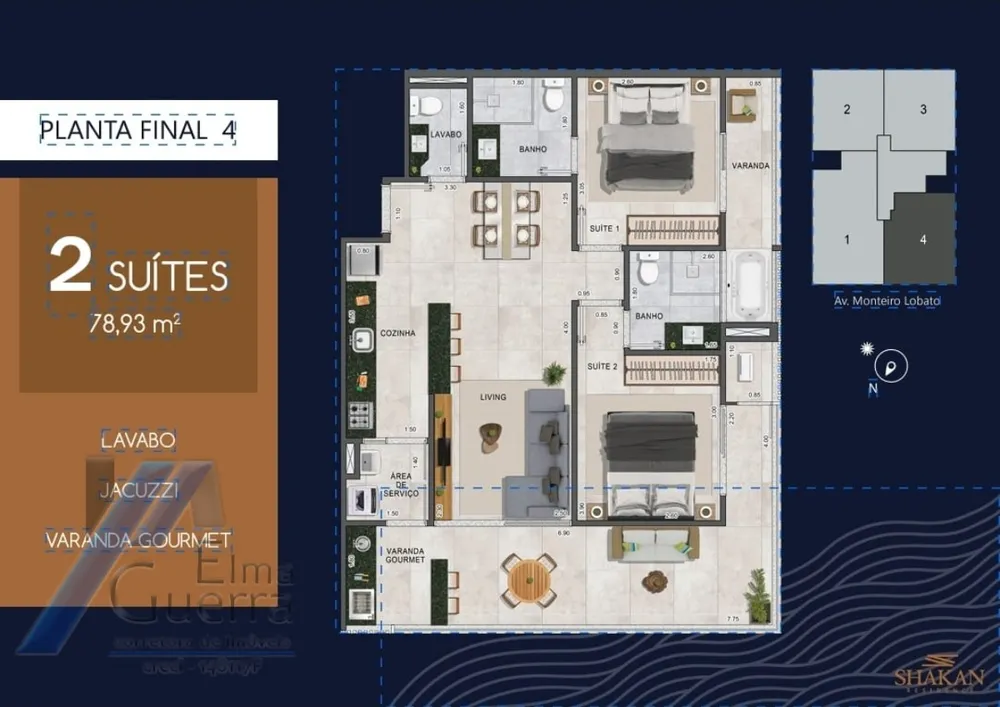 Apartamento, 2 quartos, 71 m² - Foto 10