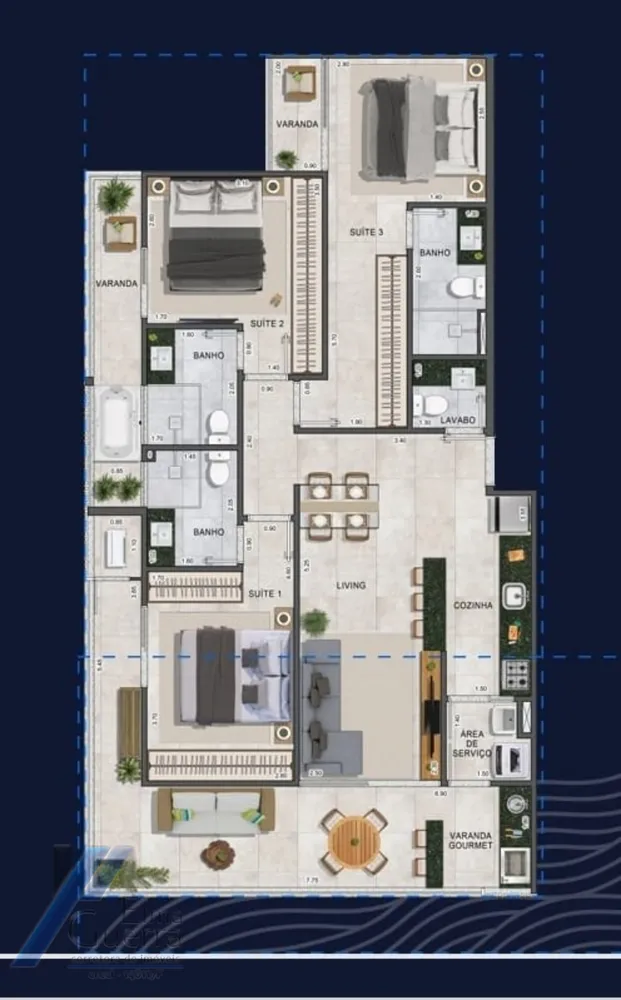 Apartamento, 2 quartos, 71 m² - Foto 8