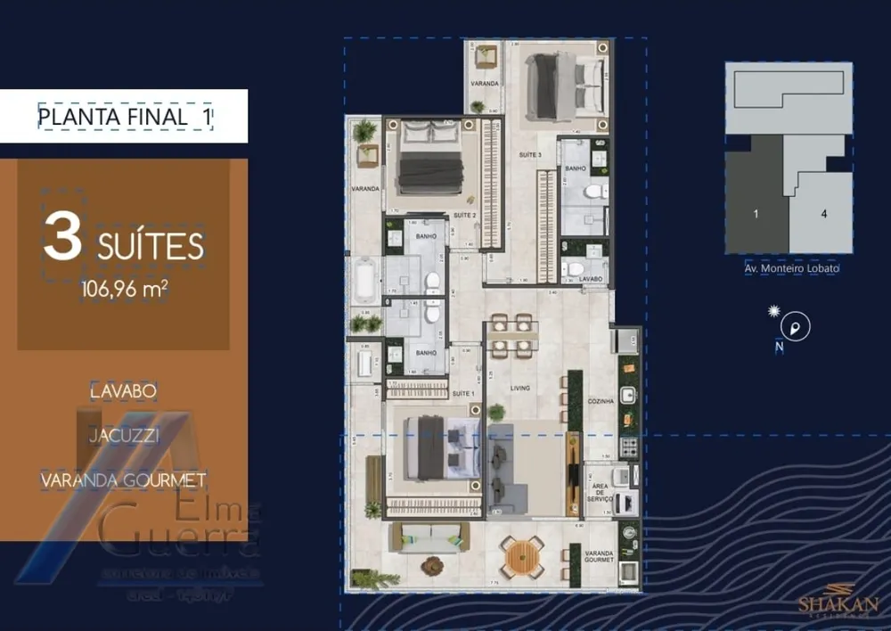 Apartamento, 2 quartos, 71 m² - Foto 9