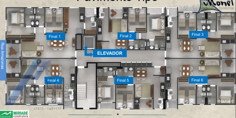 Apartamento, 2 quartos, 61 m² - Foto 12