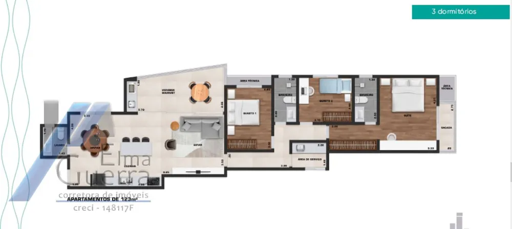 Apartamento, 2 quartos, 85 m² - Foto 5