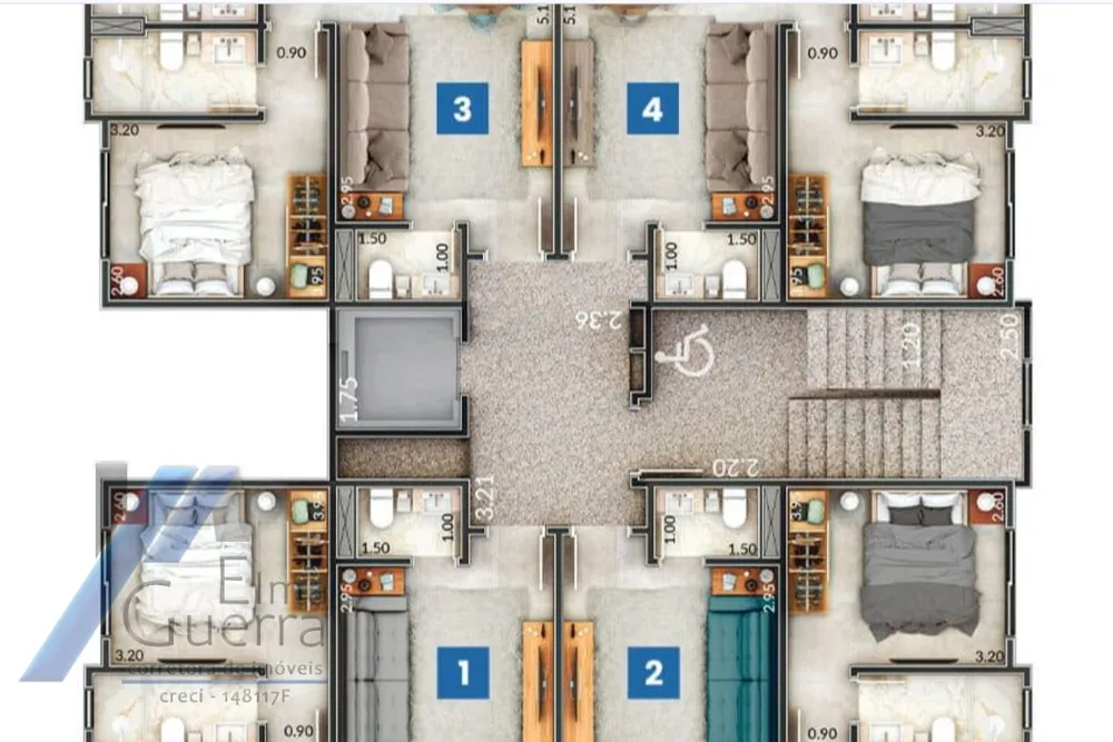Apartamento, 2 quartos, 75 m² - Foto 8