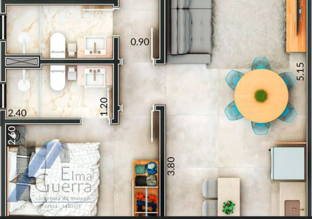 Apartamento, 2 quartos, 75 m² - Foto 7