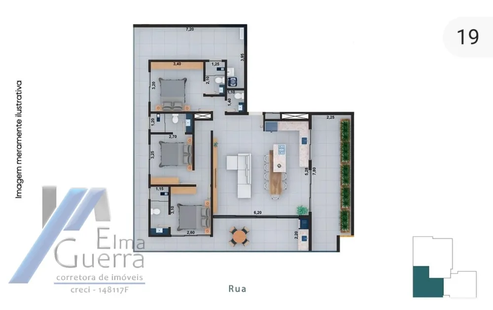Apartamento, 2 quartos, 86 m² - Foto 8
