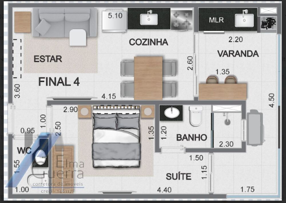 Apartamento, 1 quarto, 41 m² - Foto 30