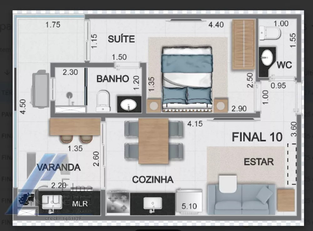 Apartamento, 1 quarto, 41 m² - Foto 24