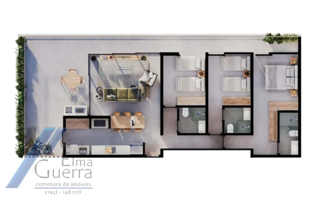 Apartamento, 3 quartos, 140 m² - Foto 8