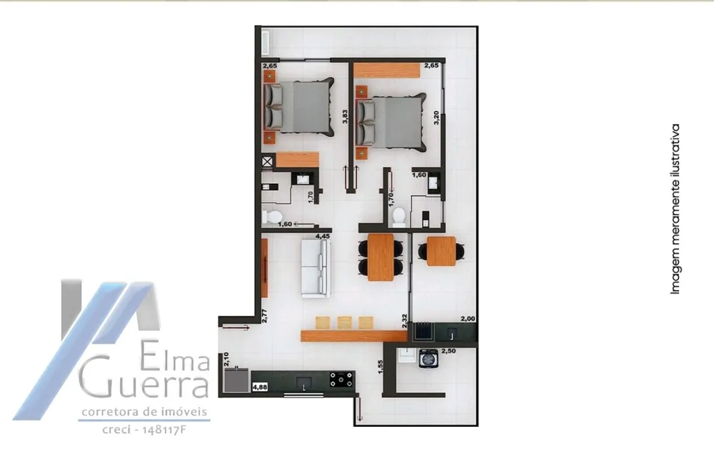 Apartamento, 2 quartos, 97 m² - Foto 11
