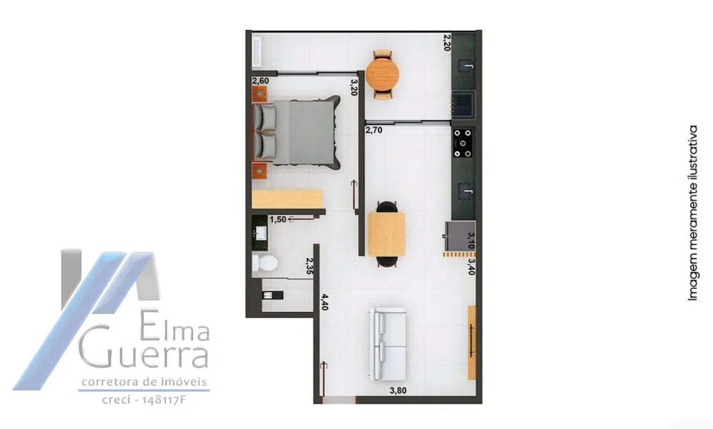 Apartamento, 2 quartos, 97 m² - Foto 10