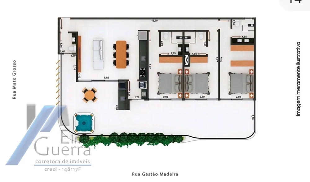 Apartamento, 2 quartos, 97 m² - Foto 7