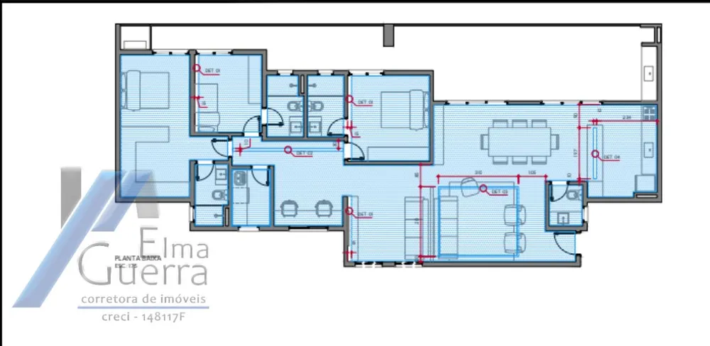Apartamento, 3 quartos, 182 m² - Foto 10