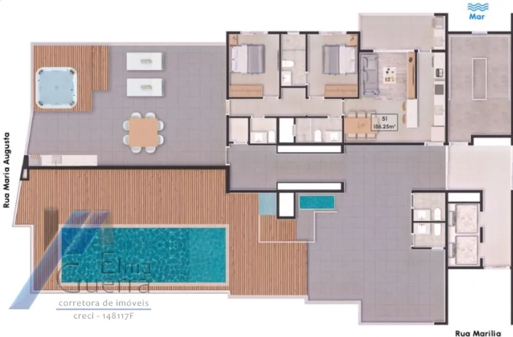 Apartamento, 2 quartos, 73 m² - Foto 2