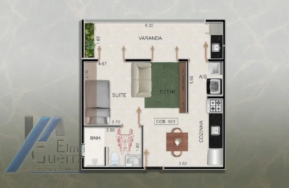 Apartamento, 2 quartos, 75 m² - Foto 22
