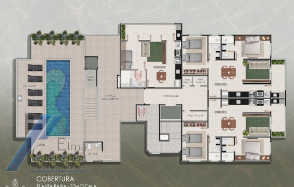 Apartamento à venda com 2 quartos, 75m² - Foto 14