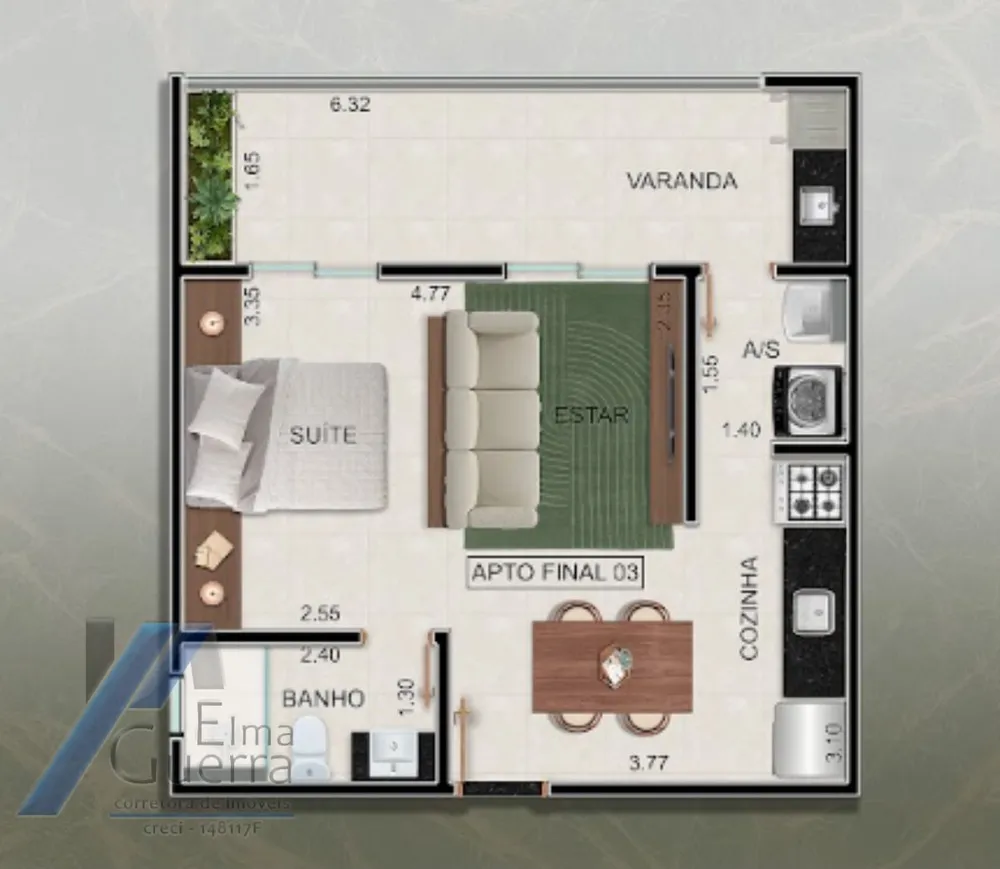 Apartamento, 2 quartos, 75 m² - Foto 15