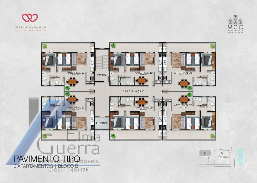 Apartamento, 2 quartos, 84 m² - Foto 7