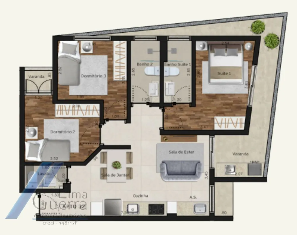 Apartamento, 2 quartos, 65 m² - Foto 7