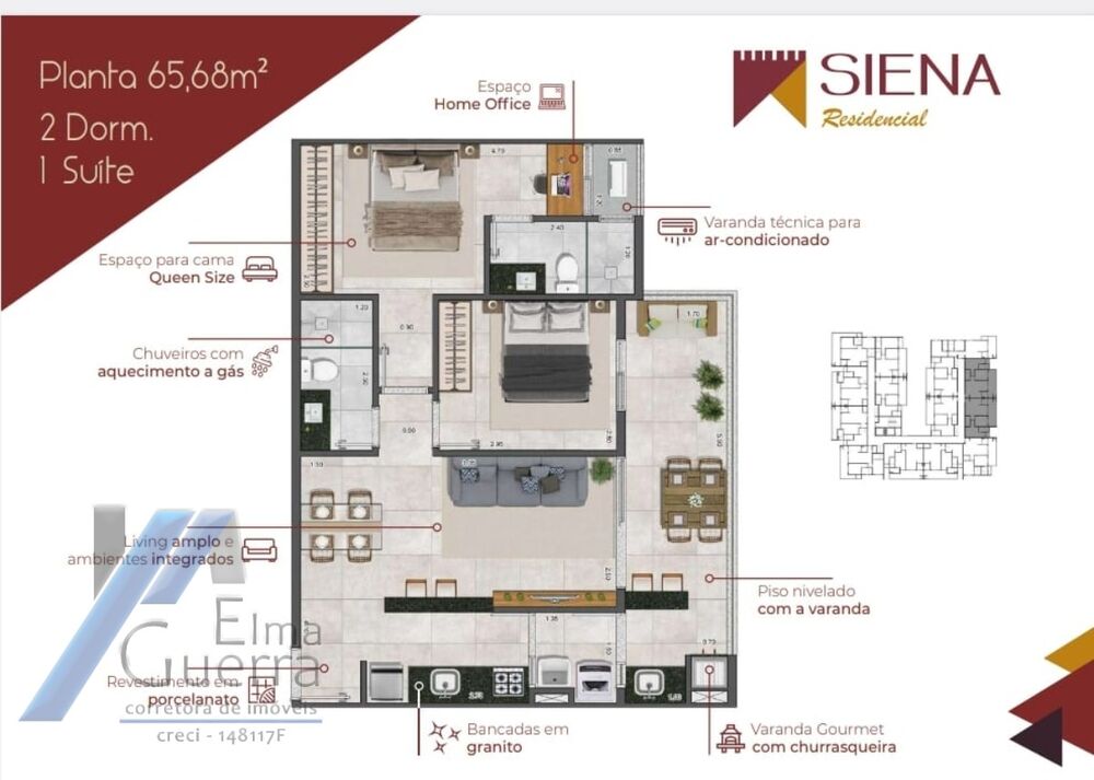 Apartamento, 2 quartos, 76 m² - Foto 20