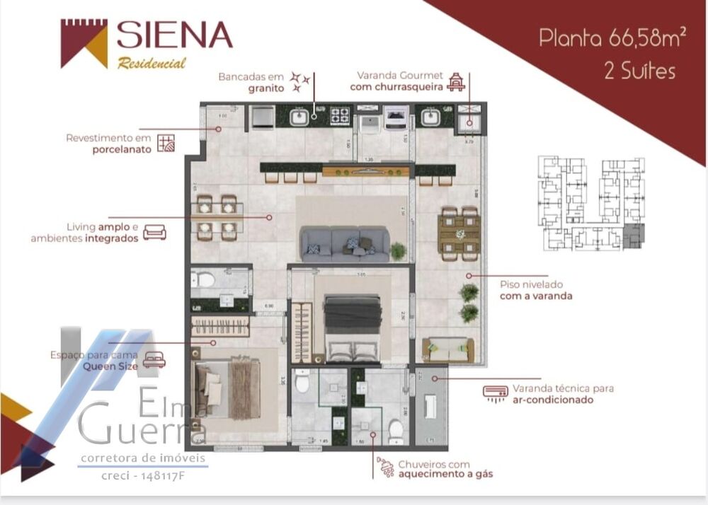 Apartamento, 2 quartos, 76 m² - Foto 21