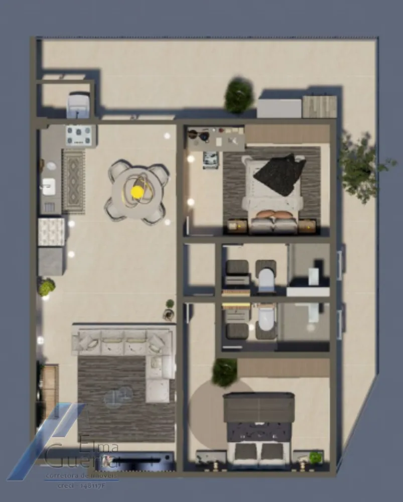 Apartamento, 2 quartos, 78 m² - Foto 9