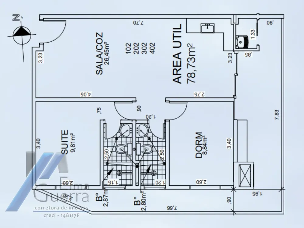 Apartamento, 2 quartos, 78 m² - Foto 10
