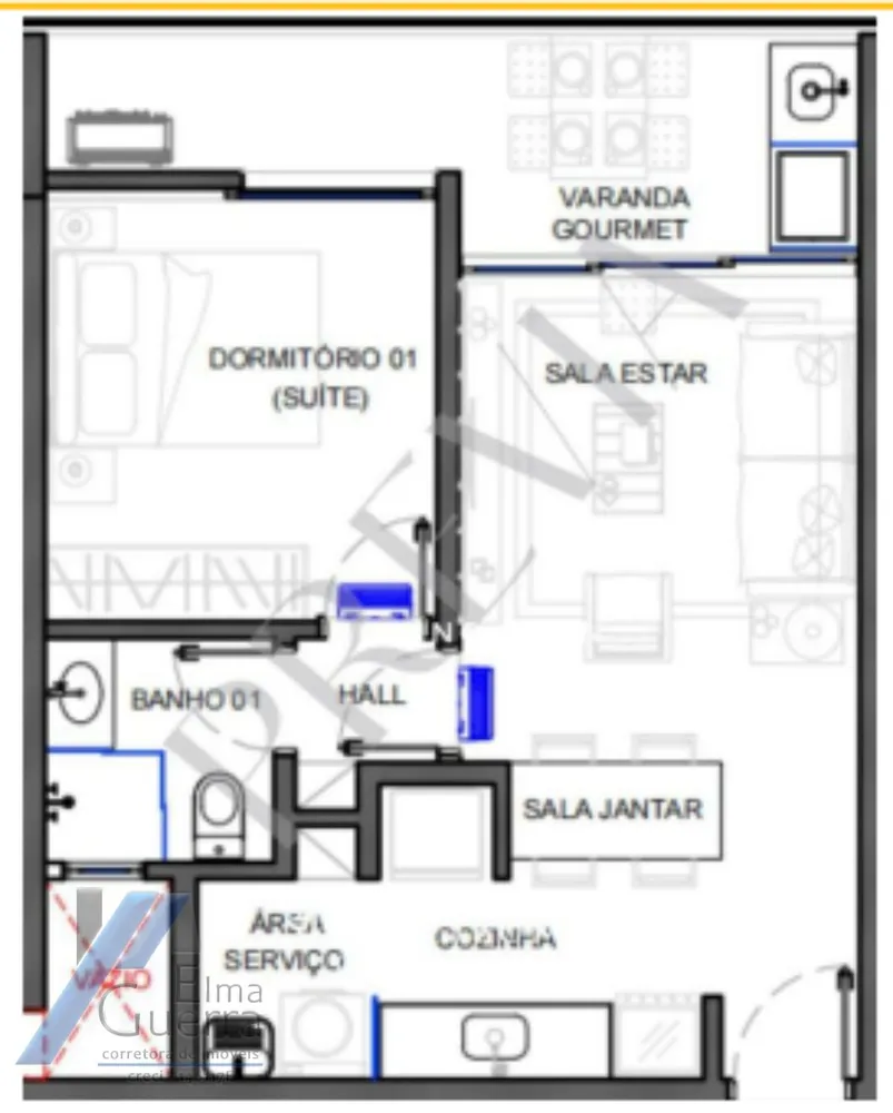 Apartamento, 2 quartos, 91 m² - Foto 6