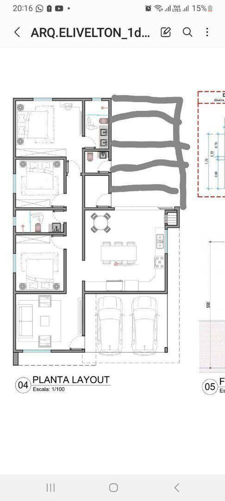 Casa, 3 quartos - Foto 4