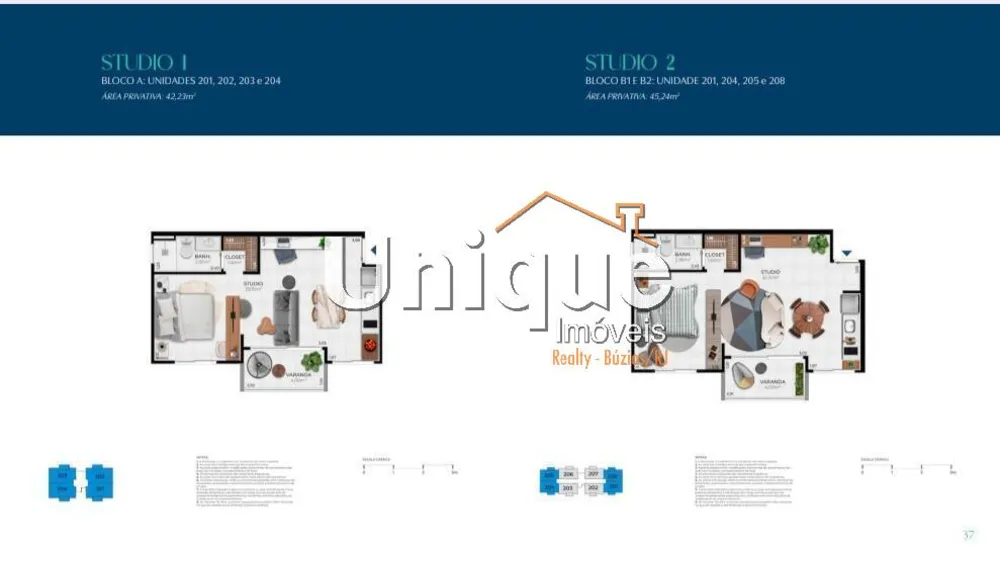 Apartamento, 1 quarto, 42 m² - Foto 20