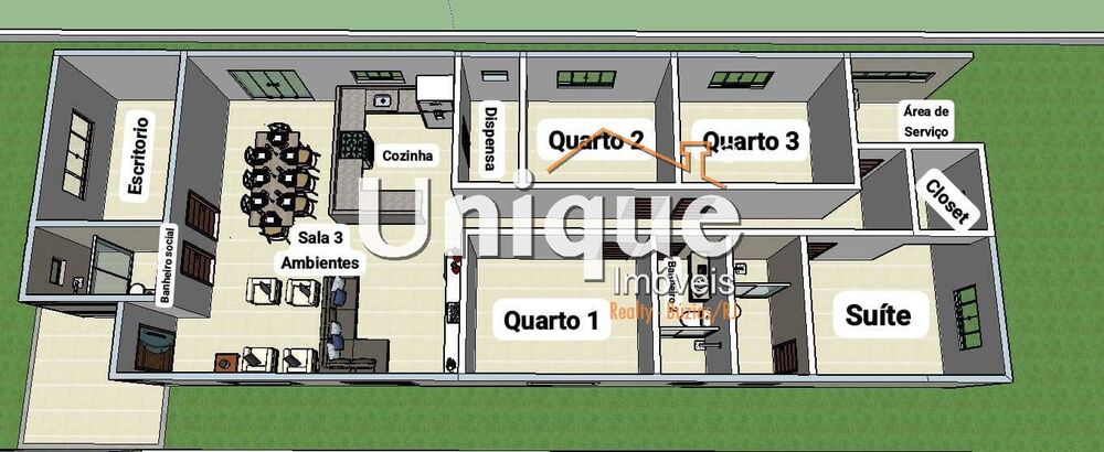 Casa, 4 quartos, 200 m² - Foto 4