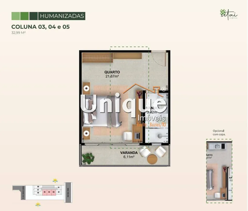Apartamento, 1 quarto, 35 m² - Foto 20