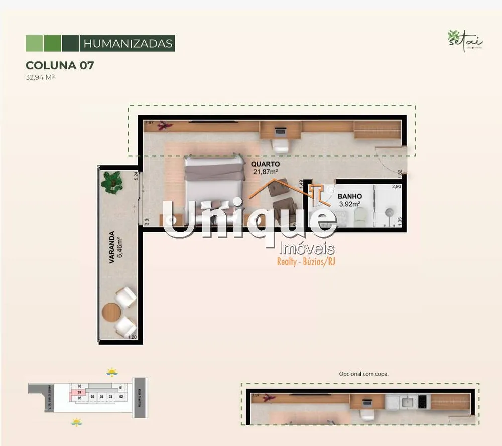 Apartamento, 1 quarto, 35 m² - Foto 18