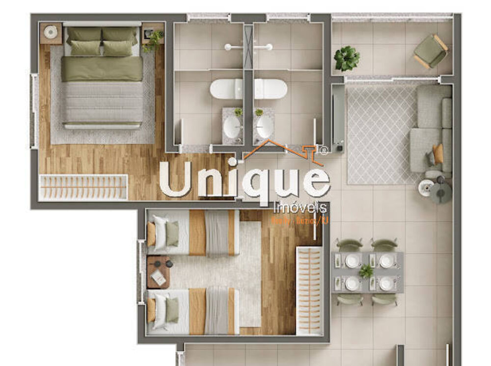Apartamento, 2 quartos, 48 m² - Foto 8