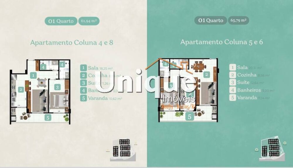 Apartamento, 1 quarto, 65 m² - Foto 4