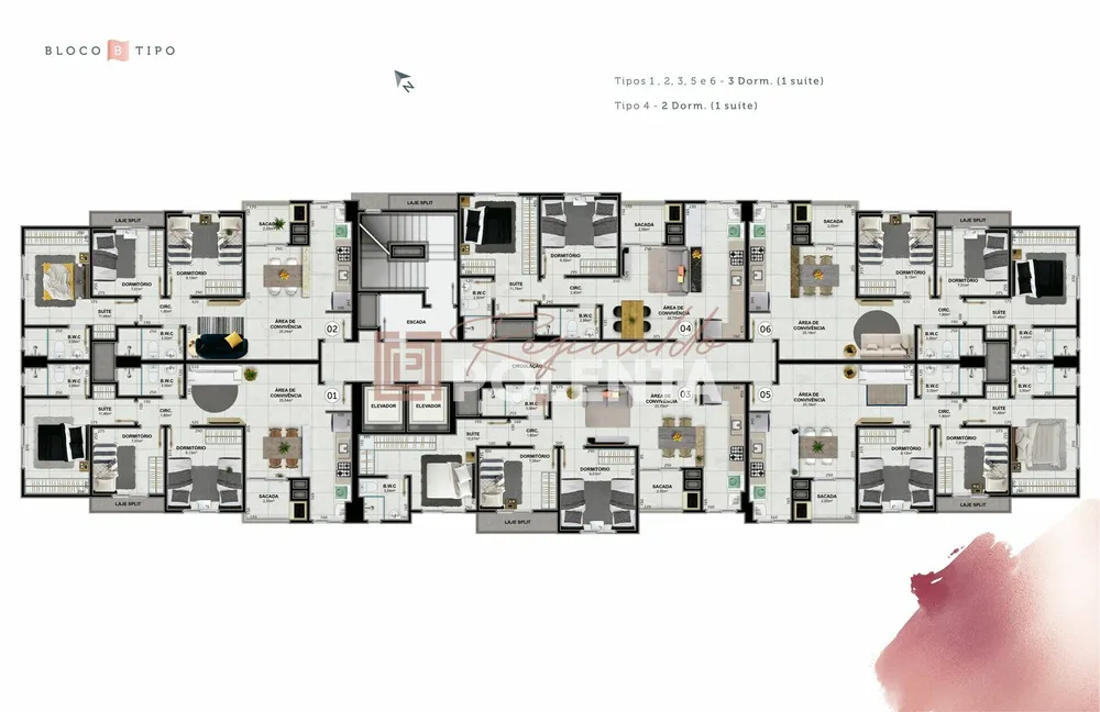 Apartamento, 3 quartos, 75 m² - Foto 13