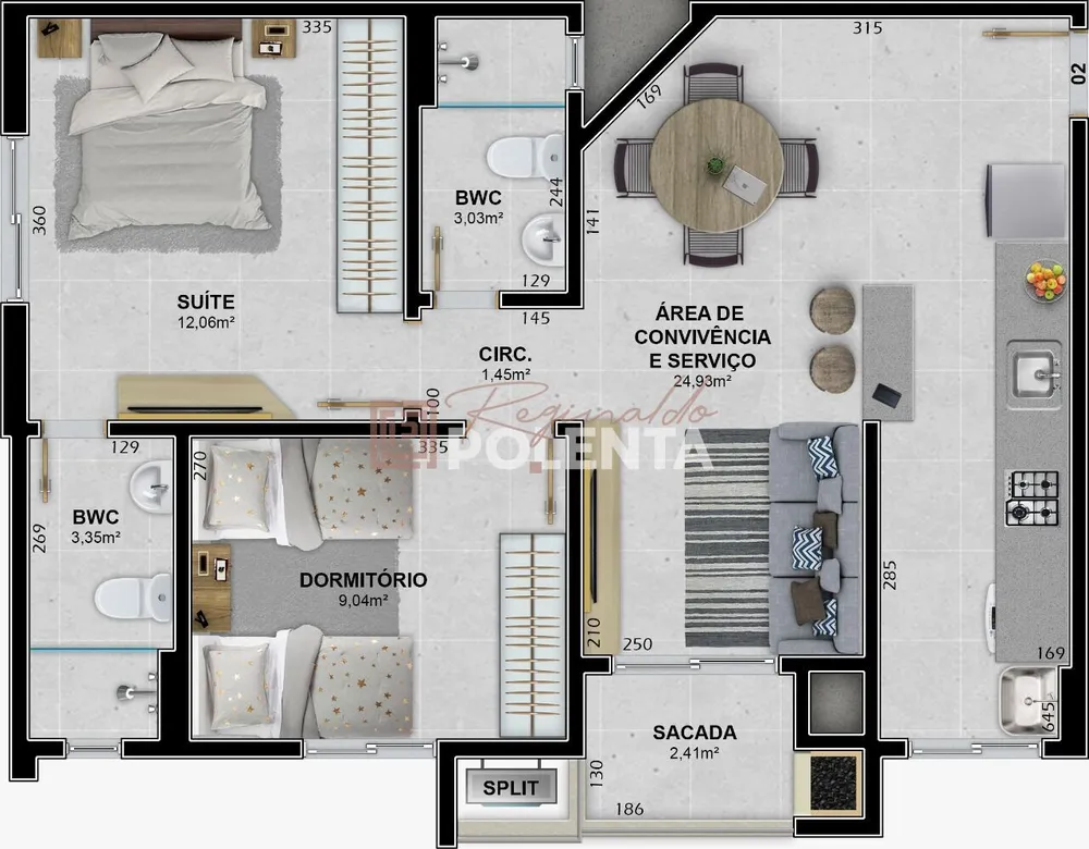 Apartamento, 2 quartos, 66 m² - Foto 14