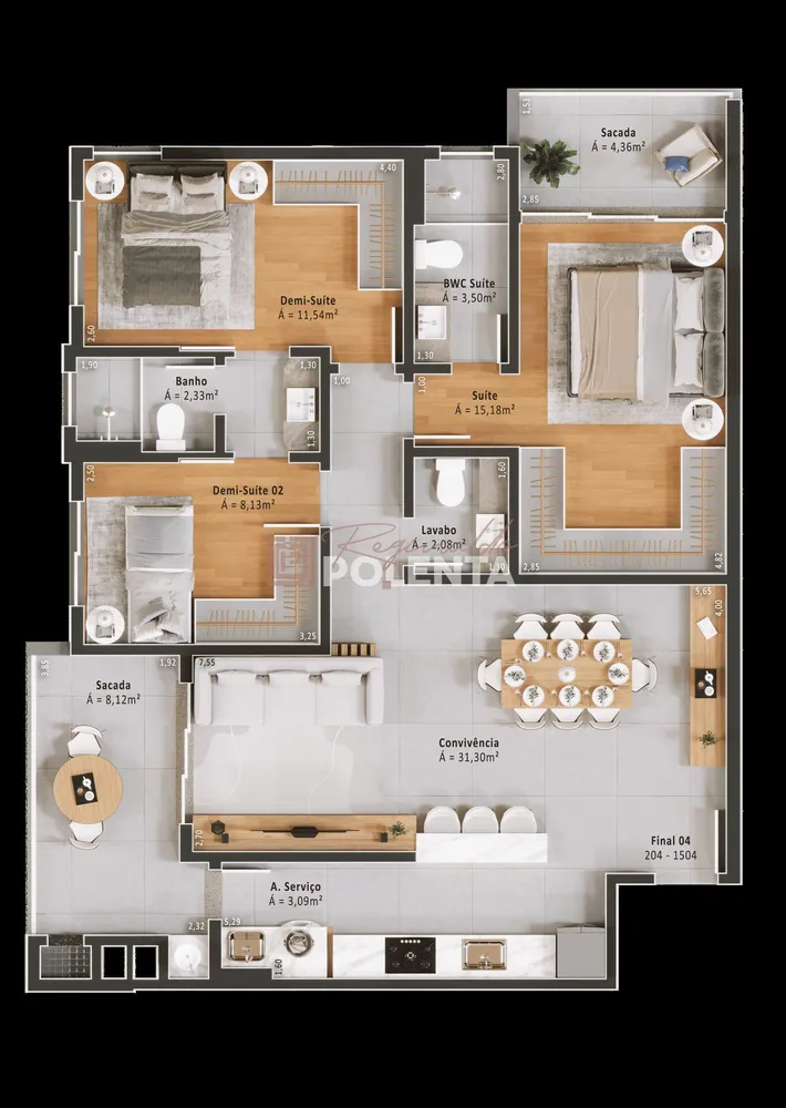 Apartamento, 3 quartos, 92 m² - Foto 16