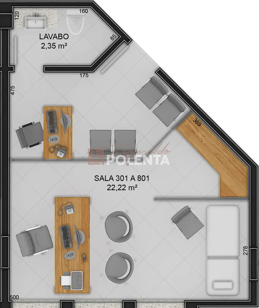 Sala-Conjunto, 34 m² - Foto 6