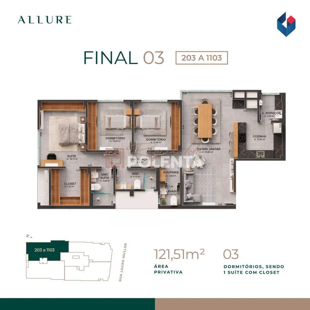 Apartamento, 3 quartos, 105 m² - Foto 15