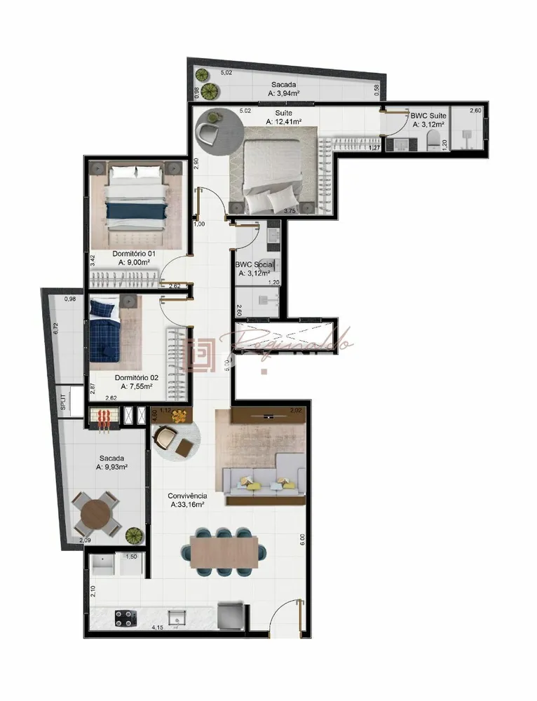 Apartamento, 3 quartos, 95 m² - Foto 10