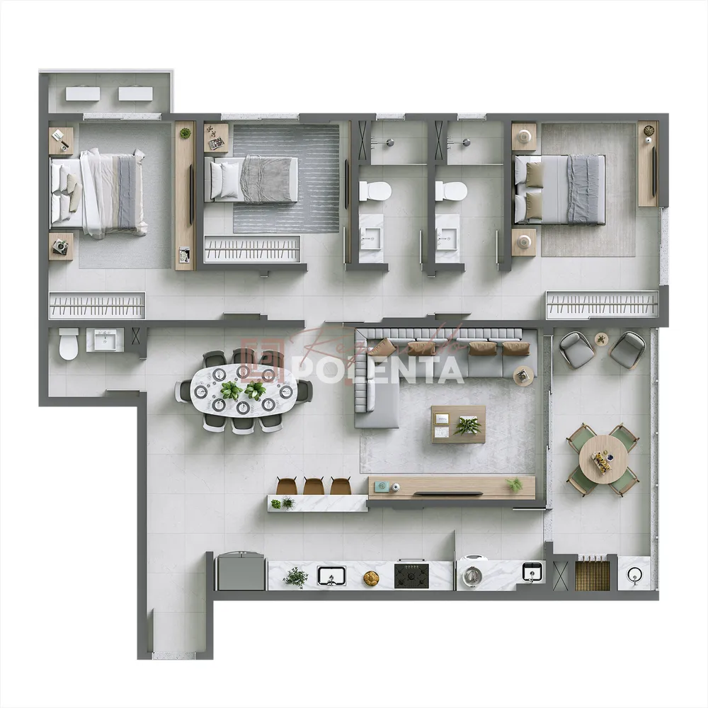 Apartamento, 3 quartos, 120 m² - Foto 15