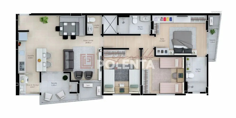 Apartamento, 3 quartos, 109 m² - Foto 10