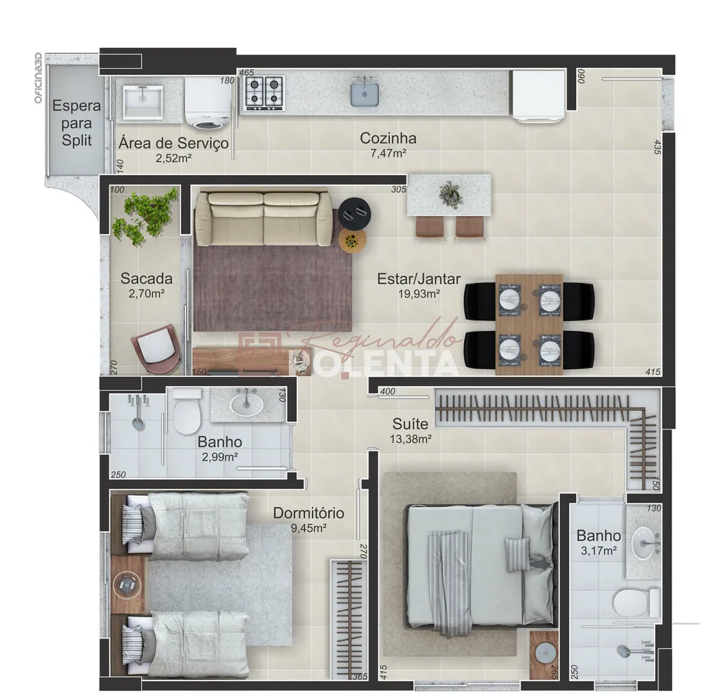 Apartamento, 2 quartos, 69 m² - Foto 13