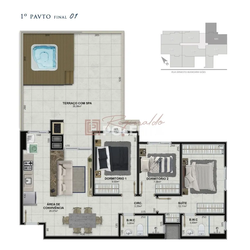 Apartamento, 3 quartos, 73 m² - Foto 12