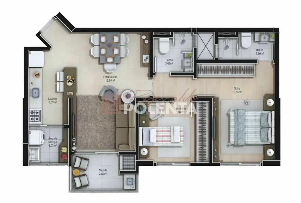 Apartamento, 3 quartos, 161 m² - Foto 14
