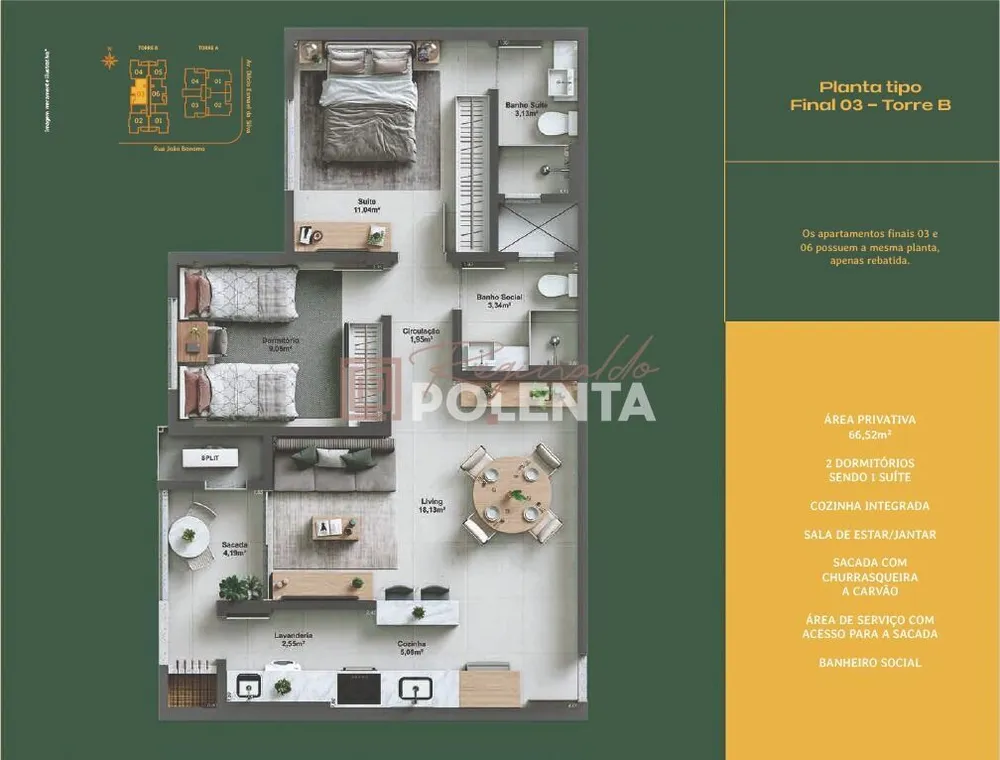 Sala-Conjunto, 28 m² - Foto 9