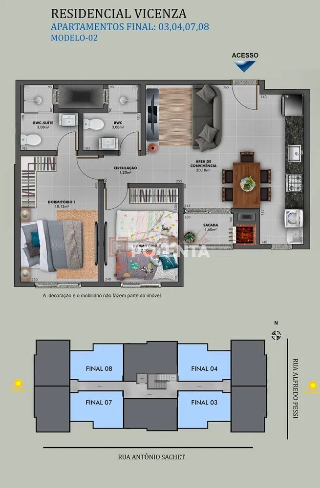 Apartamento, 2 quartos, 48 m² - Foto 14
