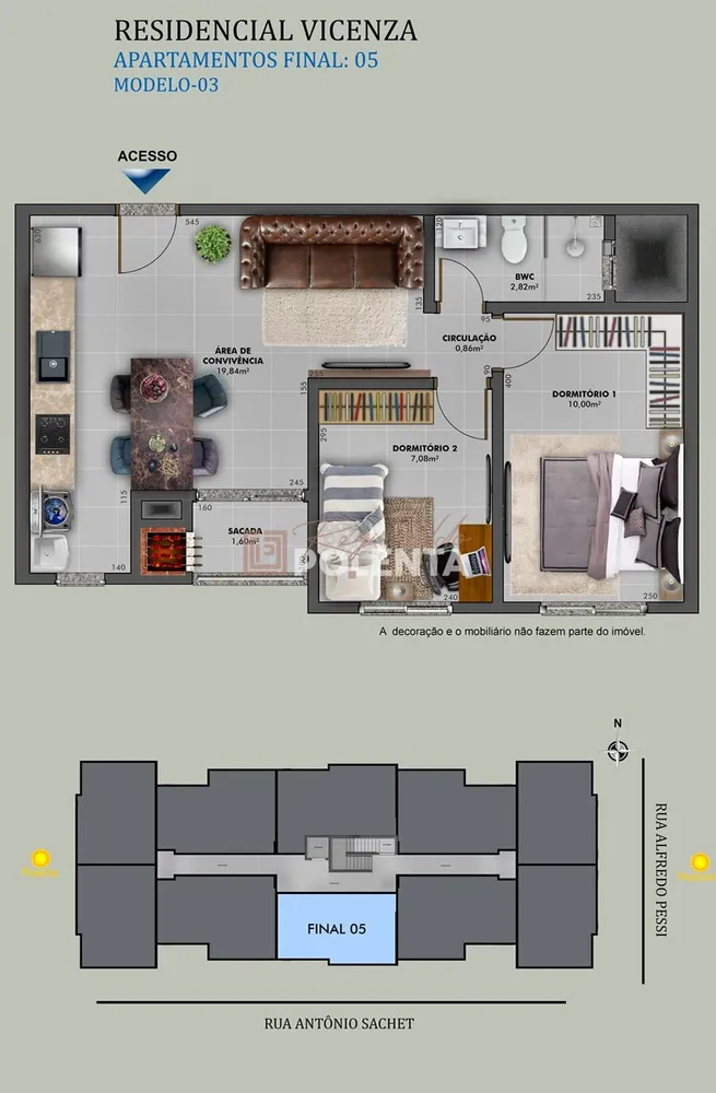 Apartamento, 2 quartos, 48 m² - Foto 15