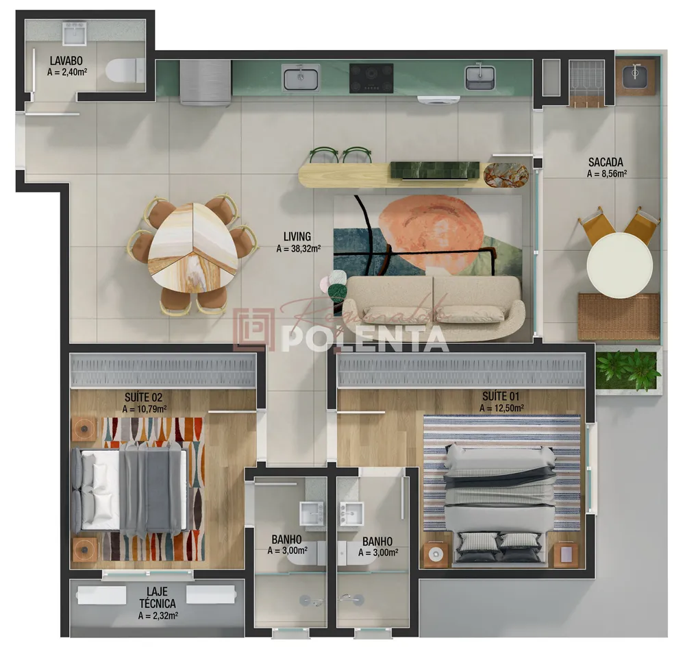 Apartamento, 3 quartos, 121 m² - Foto 11