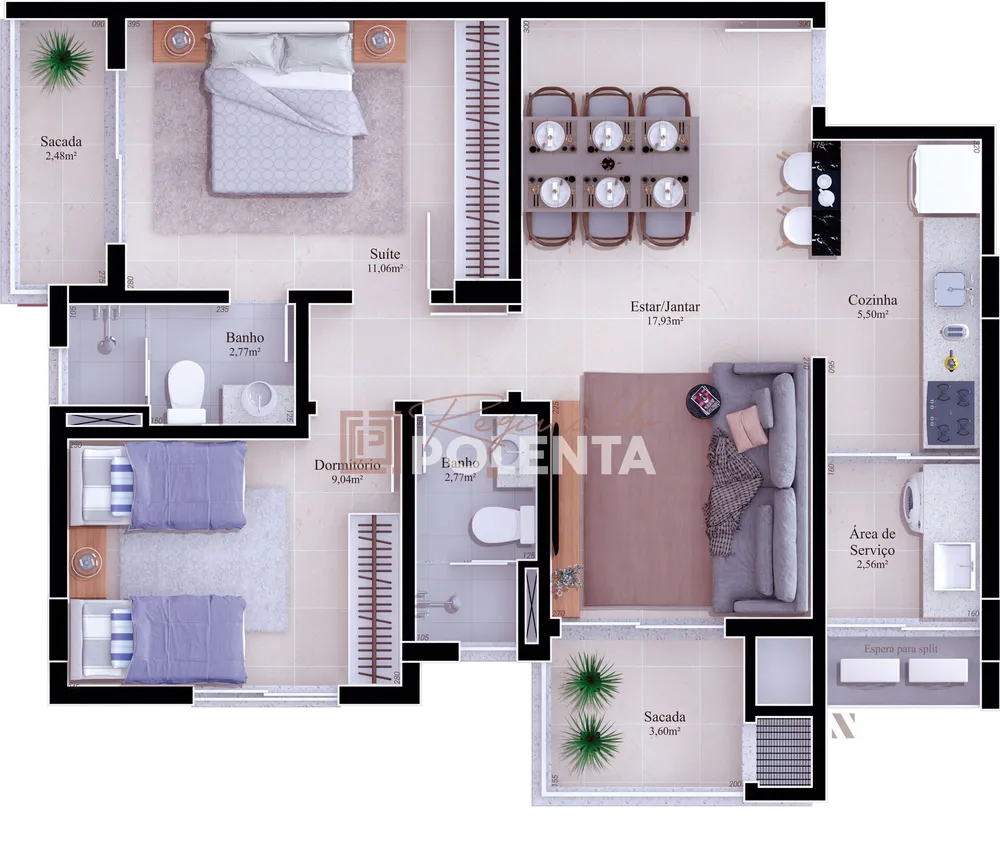 Apartamento, 2 quartos, 70 m² - Foto 15