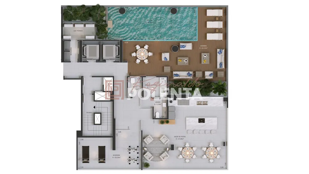 Apartamento, 3 quartos, 125 m² - Foto 11